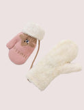 Cartoon Bear Knitted Gloves - CCMOM