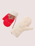 Cartoon Bear Knitted Gloves - CCMOM