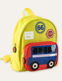 Cartoon Bus Schoolbag Backpack - CCMOM