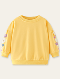 Cartoon Daisy Printed Sweatshirt - CCMOM