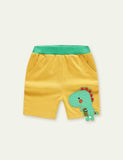 Cartoon Dinosaur Knitted Shorts - CCMOM