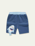Cartoon Dinosaur Knitted Shorts - CCMOM