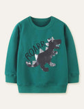 Cartoon Dinosaur Sweatshirt - CCMOM