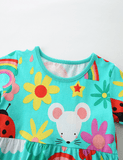 Cartoon dress for girls - CCMOM