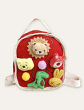 Cartoon Plush Doll Schoolbag Backpack - CCMOM