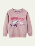 Cartoon print sweatshirt - CCMOM