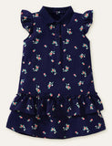 Cartoon Printed Dress - CCMOM