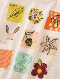 Cartoon Printed Long-Sleeved Bottoming Shirt - CCMOM