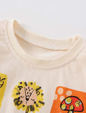 Cartoon Printed Long-Sleeved Bottoming Shirt - CCMOM