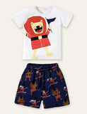 Cartoon Printed Set - CCMOM