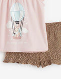 Cartoon Printed Sleeveless Set - CCMOM