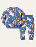 Cartoon Printed Two-Piece Set - CCMOM