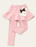 Cartoon Rabbit Decorative Leggings - CCMOM