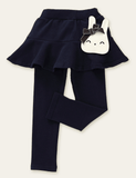 Cartoon Rabbit Decorative Leggings - CCMOM