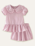 Casual Short Sleeve Set - CCMOM