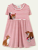 Cat Appliqu¨¦ Dress