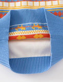 Cat Cartoon Striped Sweater Vest - CCMOM