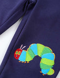 Caterpillar Embroidered Casual Pants - CCMOM