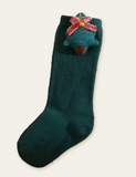 Christmas Tree Elk Funny Socks