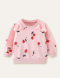 Cherry Printed Sweatshirt - CCMOM