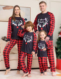 Christmas Sale-Antlers Printed Family Matching Pajamas