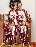 Christmas Sale- Antlers Printed Parent-Child Pajamas