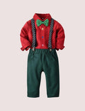 Cristmas Overalls Party Suit