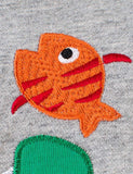 Crocodile Appliqu¨¦ Hoodie - CCMOM