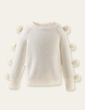 Cute Pom Pom Sweater