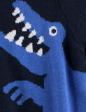 Dinosaur Brocade Sweater - CCMOM
