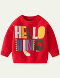 Dinosaur Brocade Sweater - CCMOM
