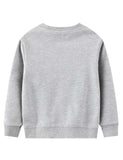 Dinosaur Floral Print Long Sleeve Sweatshirt - CCMOM