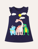 Dinosaur Printed Dress