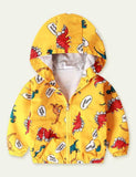 Dinosaur Printed Jacket