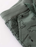 Dinosaur Printed Sweatpants - CCMOM