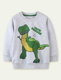 Dinosaur Printed Sweatshirt - CCMOM