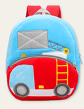 Engineering Vehicle Doll Schoolbag Backpack - CCMOM
