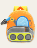 Engineering Vehicle Doll Schoolbag Backpack - CCMOM