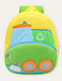 Engineering Vehicle Doll Schoolbag Backpack - CCMOM
