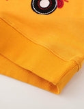 Excavator Appliqu¨¦ Sweatshirt - CCMOM