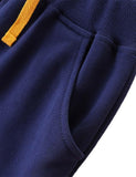 Excavator Cartoon Embroidered Sweatpants - CCMOM