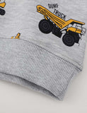 Excavator Printed Sweatshirt - CCMOM