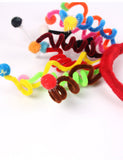 Christmas Cartoon Colorful Pompon Headband