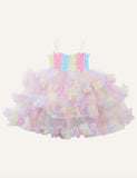 Girls' Suspenders Cute Dress Tulle Tutu Skirt