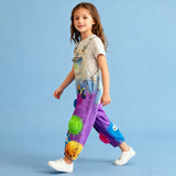Lucky Sale-Little Monster Printed Children's Overalls
