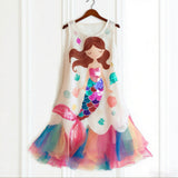 Lucky Sale-Mermaid Sleeveless Dress