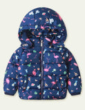 Flamingo Printed down Jacket - CCMOM