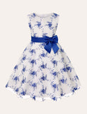 Floral Embroidered Mesh Dress - CCMOM