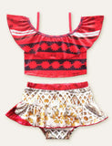 Floral Printed Swimsuit - CCMOM
