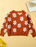 Flower Print Cardigan - CCMOM